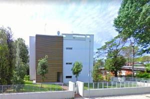 Budova, v ktorej sa apartmánový hotel nachádza