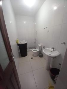 Koupelna v ubytování Casa Ismael