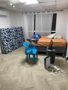 Postel nebo postele na pokoji v ubytování Casa de Playa con piscina
