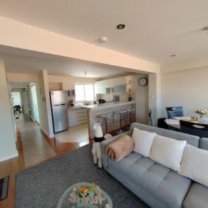 Kuchyň nebo kuchyňský kout v ubytování Elite Apartment 2