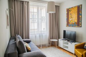 Telewizja i/lub zestaw kina domowego w obiekcie Brokilon House