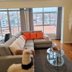 Posezení v ubytování Elite Apartment 2