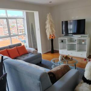 TV a/nebo společenská místnost v ubytování Elite Apartment 2