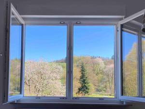 Nespecifikovaný výhled na hory nebo výhled na hory při pohledu z apartmánu