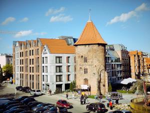 Bygningen som lejligheden ligger i