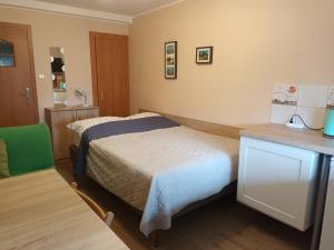 Postel nebo postele na pokoji v ubytování Apartamenty i pokoje u Kryni