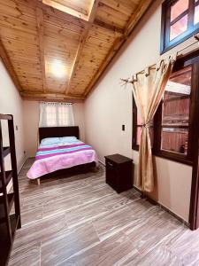 Postel nebo postele na pokoji v ubytování La Posada de Elisea - Mongui