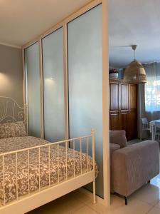 Postel nebo postele na pokoji v ubytování Domki i Apartamenty El-Piero