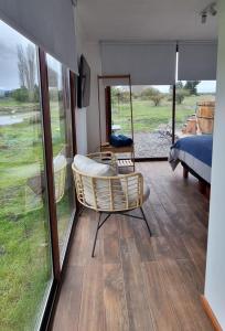 Ruang duduk di Cabañas_pequen