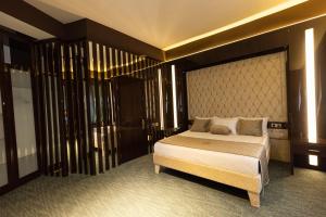 Dashli Gala Hotel Ganja客房内的一张或多张床位