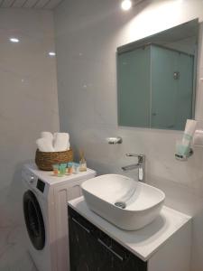 Koupelna v ubytování Tsaghkadzor, Alvina Complex Apartment 163