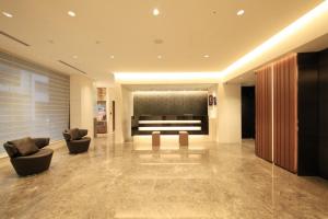 Posezení v ubytování Hotel Sunroute Ginza