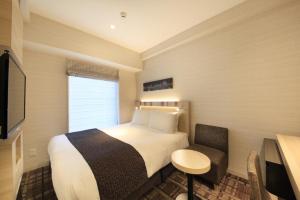 TV a/nebo společenská místnost v ubytování Hotel Sunroute Ginza