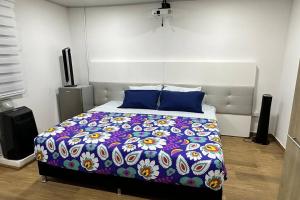 Cabaña 1 - Finca el Naranjal tesisinde bir odada yatak veya yataklar