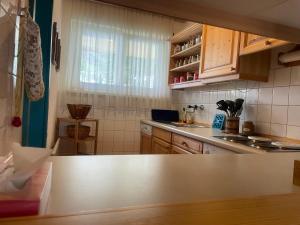 Kuchyňa alebo kuchynka v ubytovaní Katarina's cozy bungalov