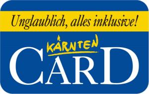 um sinal com as palavras karner cardn em Ferienhof Alte Post, Apartments em Weissbriach