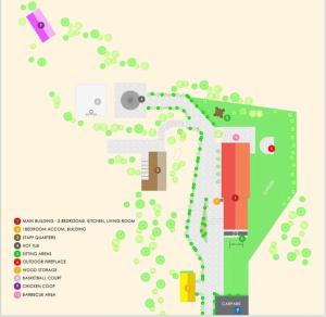 Planimetria di Serenity Mountain
