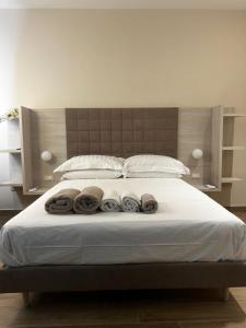 Postel nebo postele na pokoji v ubytování Shabby Home