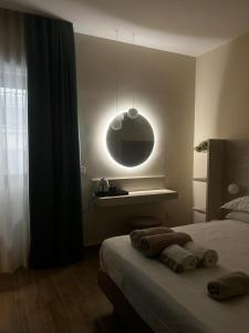 Postel nebo postele na pokoji v ubytování Shabby Home