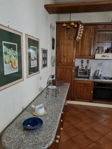 Кухня или кухненски бокс в Locanda di Sandro