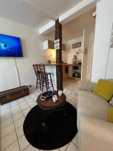 Μια τηλεόραση ή/και κέντρο ψυχαγωγίας στο APPARTEMENT COSY HYPER CENTRE
