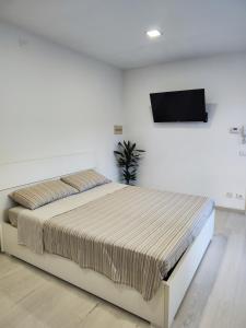 Postel nebo postele na pokoji v ubytování Appartamento La Terrazza - Paratico -