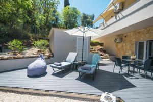 Balkón nebo terasa v ubytování Armoniahousesuites