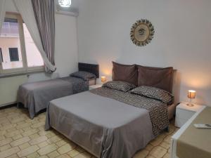Krevet ili kreveti u jedinici u objektu Vallese holiday home apartment Maiori