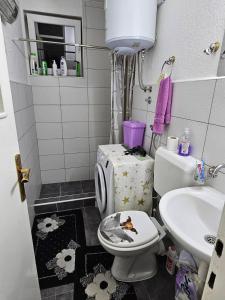 Koupelna v ubytování Apartman Marina