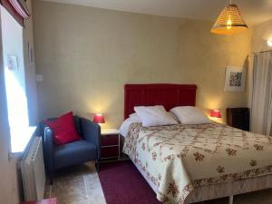 Posteľ alebo postele v izbe v ubytovaní Appartement complet - Salles sous Bois