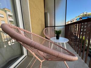 Balkón nebo terasa v ubytování MEG Glamour Suite Milano vicino i Navigli