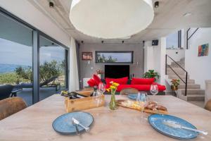 Posezení v ubytování Villa Lapis Hvar