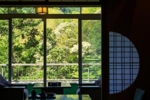 Jardín al aire libre en Yunokaze HAZU