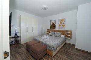 Katil atau katil-katil dalam bilik di OCEAN VIEW First Sea Line Apartment +50 gambar