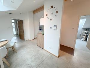 Kuchyň nebo kuchyňský kout v ubytování Ferienwohnung Eggstätt