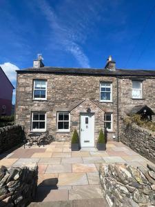 El edificio en el que está la casa vacacional