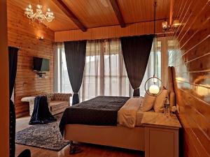 Postel nebo postele na pokoji v ubytování The Brigadiers Cottage, Mussoorie