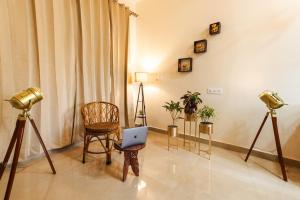 Dhruva - Luxury Villa in CBD的休息区