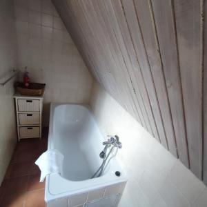 Ένα μπάνιο στο Villa Tatran
