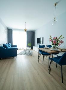 Posedenie v ubytovaní 3D Spring Apartments Krakow