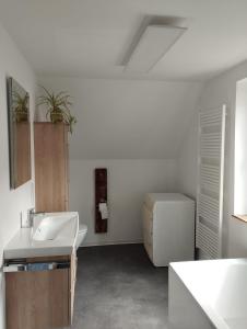 Ванна кімната в Dani´s Feriendomizil