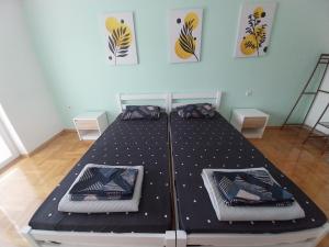 Postel nebo postele na pokoji v ubytování Railway Hostel