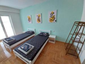 Postel nebo postele na pokoji v ubytování Railway Hostel