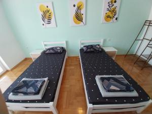 Postel nebo postele na pokoji v ubytování Railway Hostel