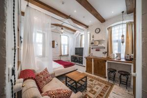 Køkken eller tekøkken på R Studios Old Baku