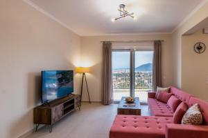 TV a/nebo společenská místnost v ubytování Vecchia Casa