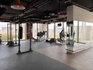 Posilňovňa alebo fitness centrum v ubytovaní Frank Porter - Catch Residences