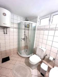 Άνετο διαμέρισμα : حمام فيه شطاف و مرحاض