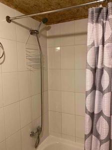 Ein Badezimmer in der Unterkunft Arriendo casa en NELTUME a minutos de huilo-huilo