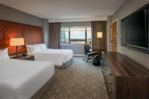 Postel nebo postele na pokoji v ubytování The Westin Copley Place, Boston